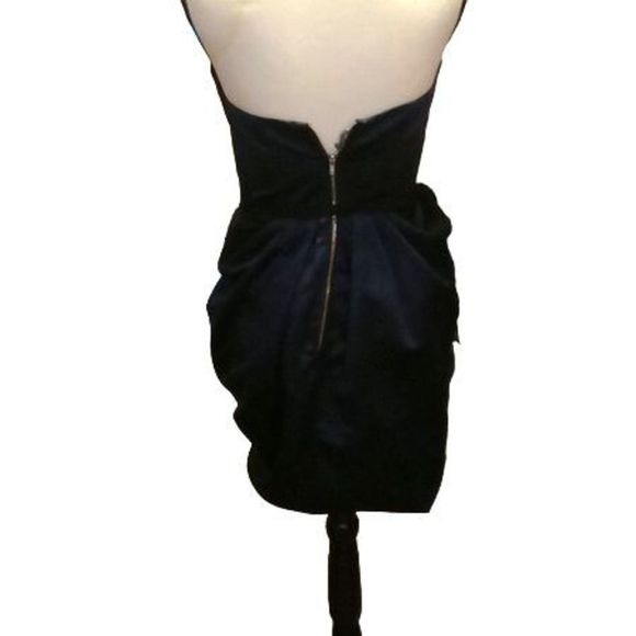 Vera Wang White Little Black Dress Women's Size 0‎ - Picture 4 of 5